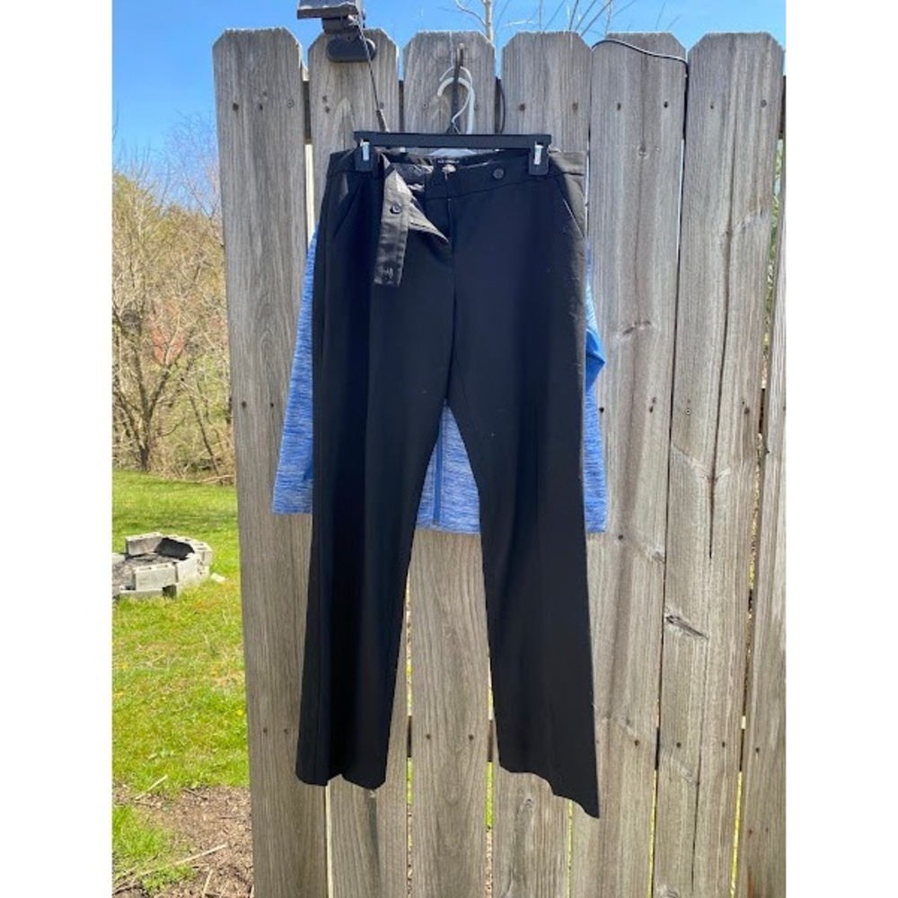 The Limited Drew Fit Black Straight Leg Dress Pants Womens Size 8R Professional